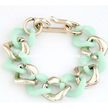 Chain with Resin Ring Bracelet (XBL12923)